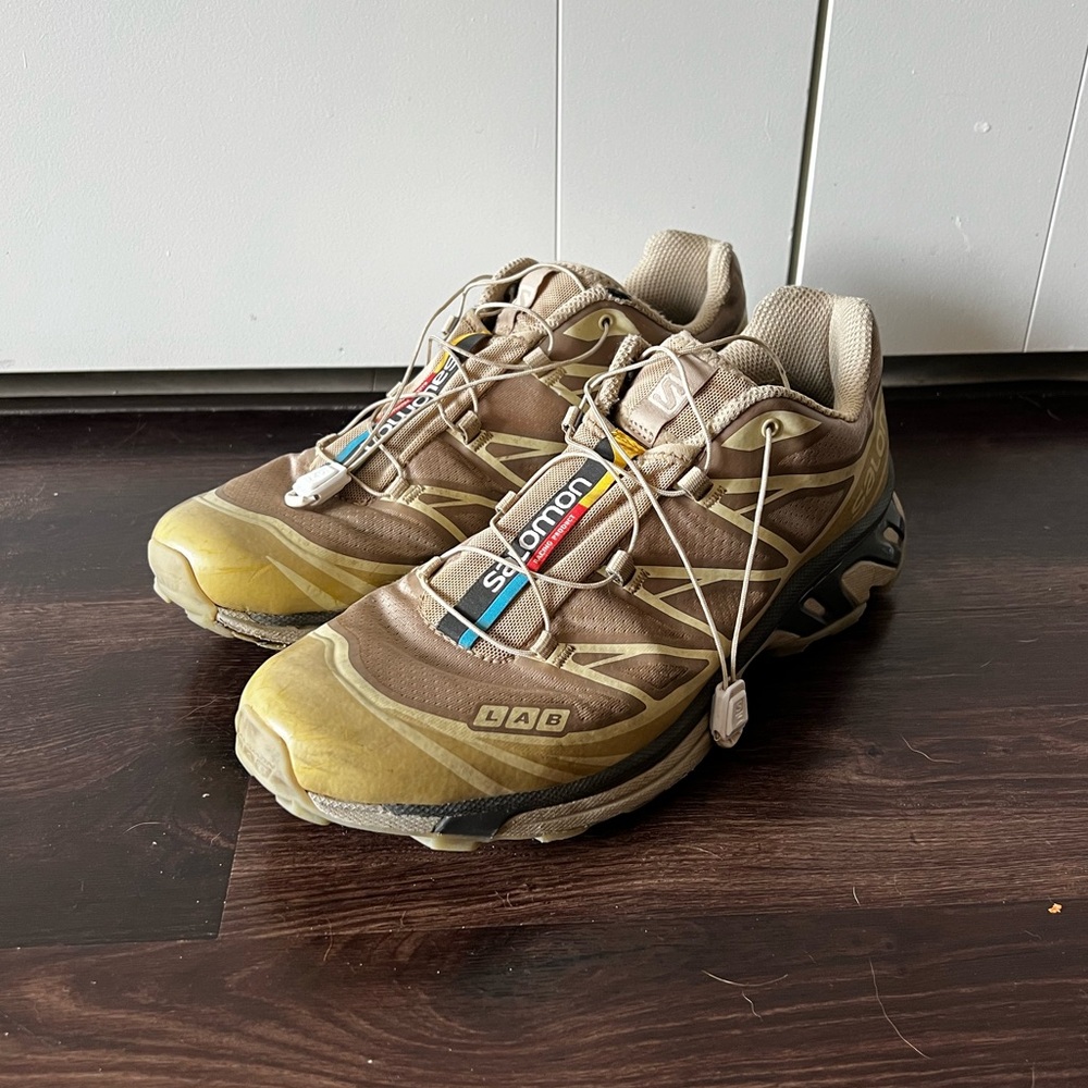 Salomon XT-6 safari sz 10 mens